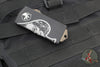 Microtech Exocet Wallet Money Clip Out The Front (OTF) Knife- Death Card Graphic- Black Handle- Bronze Apocalyptic Blade 158-13 DCS