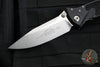 Microtech Socom Elite- Manual Folder- Single Edge- Black Handle- Stonewash Blade 160-10