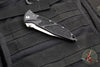 Microtech Socom Elite- Manual Folder- Single Edge- Black Handle- Stonewash Blade 160-10