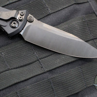 Microtech Socom Elite- Manual Folder- Single Edge- Shadow Edition- Black Handle- DLC Blade 160-1 DLCTSH