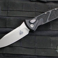 Microtech Socom Elite- Auto (OTS)- Single Edge- 30TH ANNIVERSARY- Black Handle- Apocalyptic Blade 160A-10 AP30