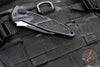 Microtech Socom Elite Auto (OTS)- 2020 204P Steel- Single Edge- Tactical- Black Handle- Black Blade 160A-1 T