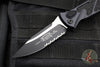 Microtech Socom Elite Auto (OTS)- 2020 XHP Steel- Single Edge- Tactical- Black Handle- Black Blade 160A-2 T