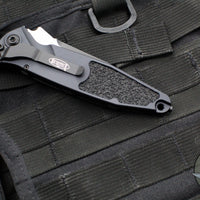 Microtech Socom Elite Auto (OTS)- 2020 XHP Steel- Single Edge- Tactical- Black Handle- Black Blade 160A-2 T