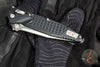 Microtech Socom Elite- Ram-Lok Manual Folder- Single Edge- Black Frag Pattern Handle- Apocalyptic Blade 160RL-10 APFR
