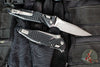 Microtech Socom Elite- Ram-Lok Manual Folder- Single Edge- Black Frag Pattern Handle- Apocalyptic Blade 160RL-10 APFR