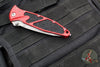 Microtech Socom Elite- Manual Folder- Tanto Edge- Red Handle- Apocalyptic Blade 161-10 APRD