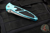 Microtech Socom Elite- Manual Folder- Tanto Edge- Turquoise Handle- Apocalyptic Blade 161-10 APTQ