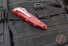 Microtech Socom Elite- Manual Folder- Tanto Edge- Red Handle- Stonewash Blade 161-10 RD
