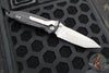Microtech Socom Elite- Manual Folder- Tanto Edge- Black Handle- Apocalyptic Part Serrated Blade 161-11 AP