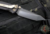 Microtech Socom Elite- Manual Folder- Tanto Edge- DLC Blade 161-1 DLCS SN04