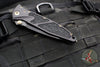 Microtech Socom Elite- Manual Folder- Tanto Edge- DLC Blade 161-1 DLCS SN04