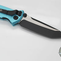 Microtech Socom Elite- Manual Folder- Tanto Edge- Turquoise Handle- Black Blade 161-1 TQ