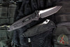 Microtech Socom Elite- Manual Folder- Tactical- Tanto Edge- Black Handle- Black Blade 161-1 T