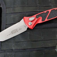 Microtech Socom Elite OTS Auto- Tanto Edge- Red Handle- Apocalyptic Blade 161A-10 APRD