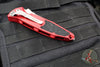 Microtech Socom Elite OTS Auto- Tanto Edge- Red Handle- Apocalyptic Blade 161A-10 APRD
