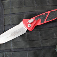 Microtech Socom Elite- OTS Auto- Tanto Edge Auto- Stonewash Blade 161A-10 RD