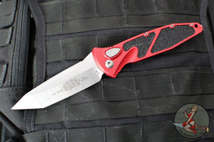 Microtech Socom Elite- OTS Auto- Tanto Edge Auto- Stonewash Blade 161A-10 RD