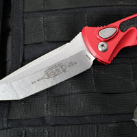 Microtech Socom Elite- OTS Auto- Tanto Edge Auto- Stonewash Blade 161A-10 RD