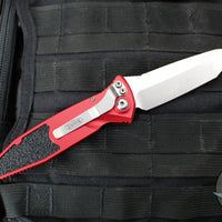 Microtech Socom Elite- OTS Auto- Tanto Edge Auto- Stonewash Blade 161A-10 RD