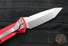 Microtech Socom Elite- OTS Auto- Tanto Edge Auto- Stonewash Blade 161A-10 RD