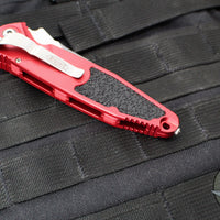 Microtech Socom Elite- OTS Auto- Tanto Edge Auto- Stonewash Blade 161A-10 RD