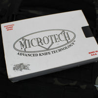 Vintage 04/2000 Microtech MINI Socom Elite- Auto- Black Handle- Black Blade