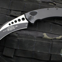 Microtech Hawk Out The Side (OTS) Auto- Karambit- Tactical-  Black Handle- Black Blade 166-1 T 2019 SN060