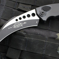 Microtech Hawk Out The Side (OTS) Auto- Karambit- Tactical-  Black Handle- Black Blade 166-1 T 2019 SN060