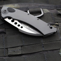 Microtech Hawk Out The Side (OTS) Auto- Karambit- Tactical-  Black Handle- Black Blade 166-1 T 2019 SN060