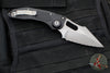 Microtech Stitch OTS Auto Knife- Black Handle- Apocalyptic Finished Full Serrated Blade 169-12 AP