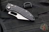 Microtech Stitch OTS Auto Knife- Black Handle- Apocalyptic Finished Full Serrated Blade 169-12 AP