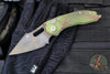Microtech Stitch OTS Auto Knife- Outbreak Finished Handle- Outbreak Black Blade 169-1 OBS
