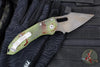 Microtech Stitch OTS Auto Knife- Outbreak Finished Handle- Outbreak Black Blade 169-1 OBS