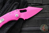 Microtech Stitch OTS Auto Knife- Pink Handle- Pink Finished Blade 169-1PK-X14