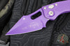 Microtech Stitch OTS Auto Knife- Purple Handle- Purple Finished Blade 169-1PU-X16