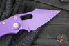 Microtech Stitch OTS Auto Knife- Purple Handle- Purple Finished Blade 169-1PU-X16