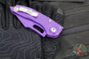 Microtech Stitch OTS Auto Knife- Purple Handle- Purple Finished Blade 169-1PU-X16