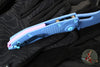 Microtech Stitch OTS Auto Knife- Lilo And Stitch- Lavender Handle- Lavender Full Serrated Blade- Pink Titanium Backspacer 169-3 SIS