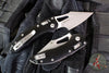 Microtech Stitch RAM LOK Knife- MINI- Black Aluminum Handle- Apocalyptic Blade 169MRL-10 AP