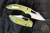 Microtech Stitch RAM LOK Knife- MINI- OD Green Finished Frag Pattern Aluminum Handle- Stonewash Blade 169MRL-10 FROD