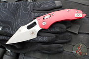 Microtech Stitch RAM LOK Knife- Red Fluted Aluminum Handle- Apocalyptic Blade 169RL-10 APFLRD