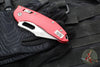 Microtech Stitch RAM LOK Knife- Red Fluted Aluminum Handle- Apocalyptic Blade 169RL-10 APFLRD