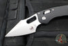 Microtech Stitch RAM LOK Knife- Black Fluted G-10 Handle- Stonewash Plain Edge Blade 169RL-10 FLGTBK