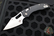 Microtech Stitch RAM LOK Knife- Black Fluted Aluminum Handle- Stonewash Blade 169RL-10 FL