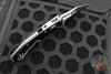 Microtech Stitch RAM LOK Knife- Black Fluted Aluminum Handle- Stonewash Blade 169RL-10 FL