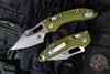 Microtech Stitch RAM LOK Knife- OD Green G-10 Frag Handle- Stonewash Blade 169RL-10 FROD
