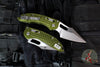Microtech Stitch RAM LOK Knife- OD Green G-10 Frag Handle- Stonewash Blade 169RL-10 FROD