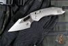 Marfione Select Stitch RAM LOK Knife- Smooth Stonewash Titanium Handle- Stonewash Blade- Bronze Backstrap 169RL-10 MS1