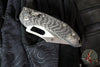 Marfione Select Stitch RAM LOK Knife- Smooth Carbon Fiber Handle- Stonewash Blade- Bronze Backstrap 169RL-10 MS7